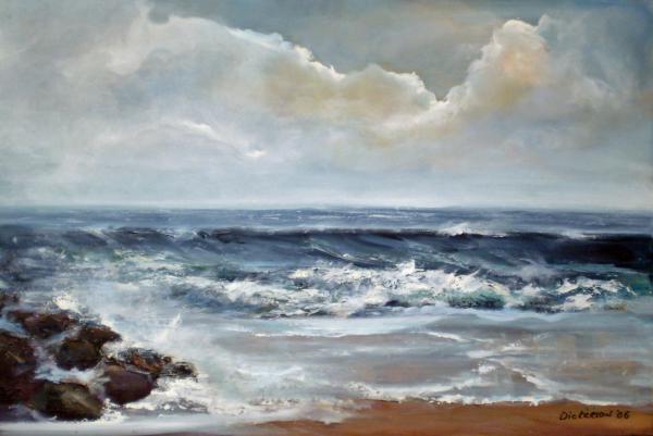 Waves - Sea And Sky [2006] by Marlene Dickerson