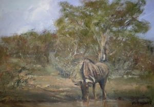 Wildebeest 2 [2008] by Marlene Dickerson