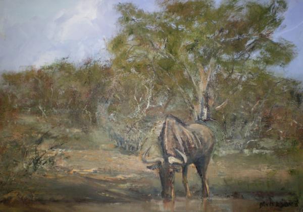 Wildebeest 2 [2008] by Marlene Dickerson