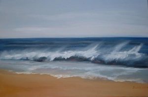 Beach Sea Spray [2005] by Marlene Dickerson