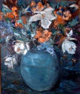 Blue Vase [2005] by Marlene Dickerson