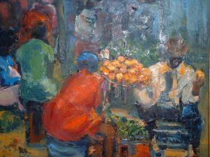 Station Vendors [2005] by Marlene Dickerson