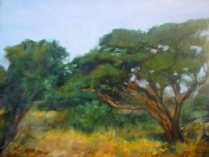 Mala Mala Trees [1999] by Marlene Dickerson