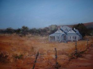 Farmhouse Fence [2006] by Marlene Dickerson