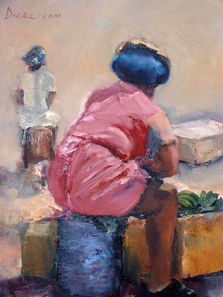 Bottoms Up On Tin [2007] by Marlene Dickerson