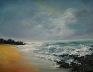 Ocean Storm [2008] by Marlene Dickerson