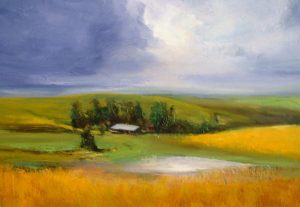 Yellow Fields [2007] by Marlene Dickerson