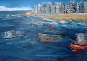 Durban Bay [2004] by Marlene Dickerson