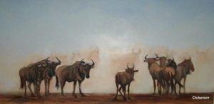 Wildebeest [2009] by Marlene Dickerson