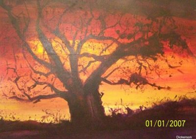 The fiery Baobab
