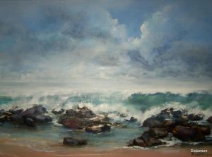 Seascape For Ester [2009] by Marlene Dickerson