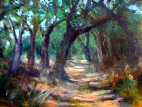Bush Road [2002] by Marlene Dickerson