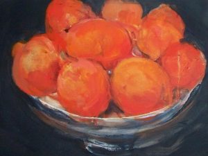 Orange Melt Down [2014] by Marlene Dickerson