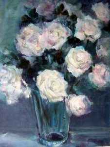 White Roses [2014] by Marlene Dickerson
