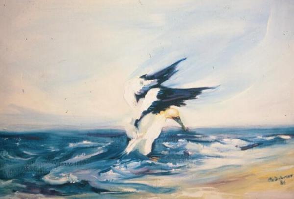 Seagulls [1986] by Marlene Dickerson