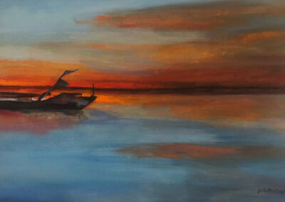 Boats at Sunset (Part 2)
